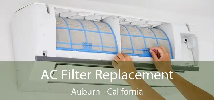 AC Filter Replacement Auburn - California