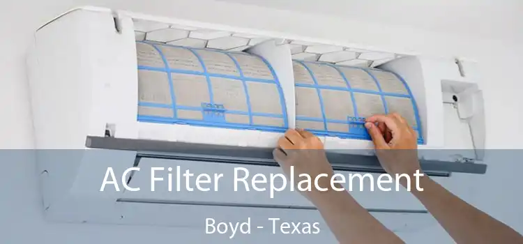 AC Filter Replacement Boyd - Texas