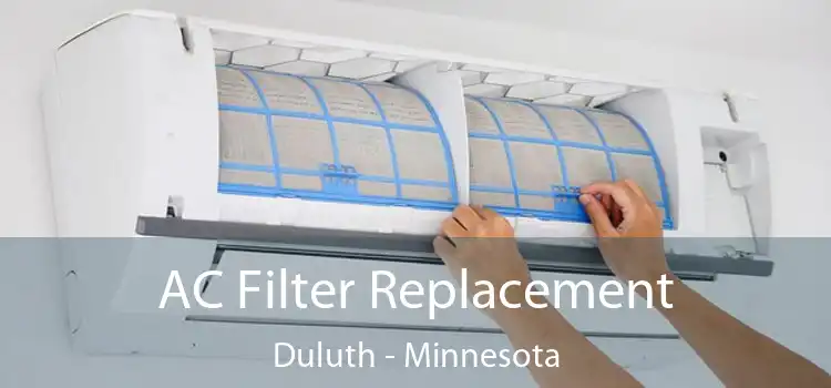 AC Filter Replacement Duluth - Minnesota