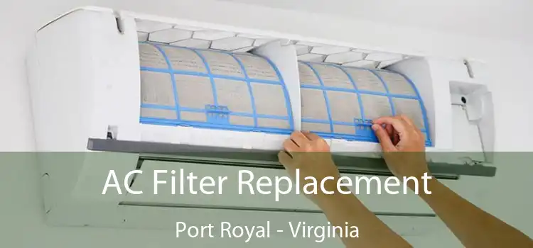 AC Filter Replacement Port Royal - Virginia