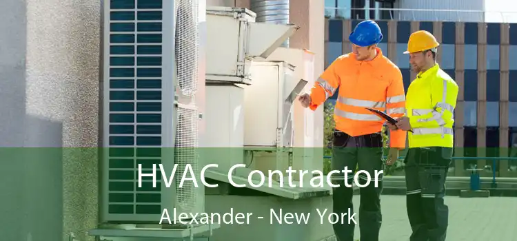 HVAC Contractor Alexander - New York