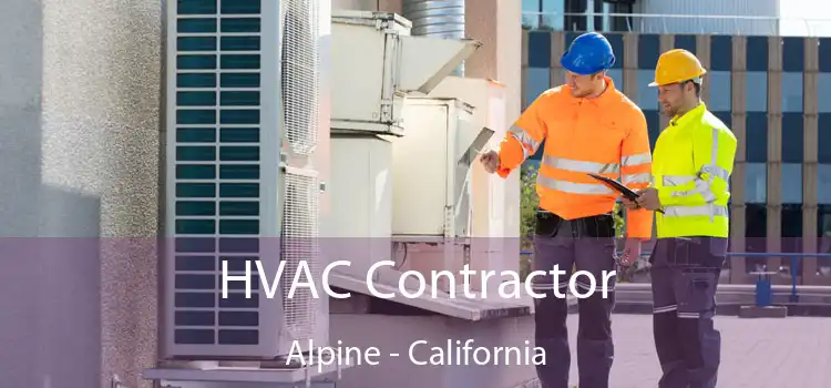 HVAC Contractor Alpine - California