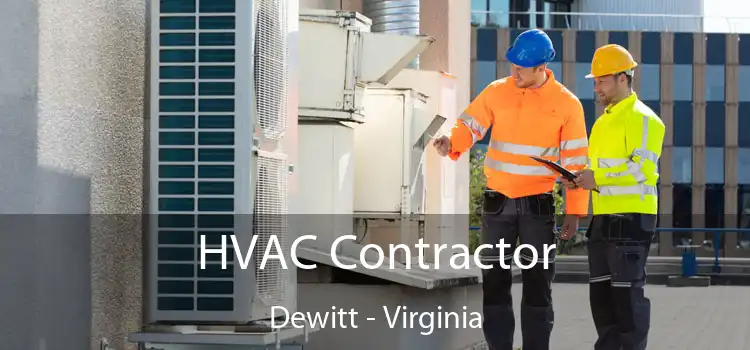 HVAC Contractor Dewitt - Virginia