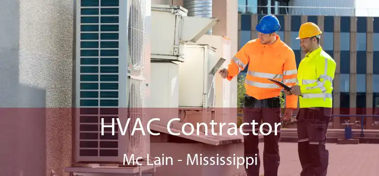 HVAC Contractor Mc Lain - Mississippi